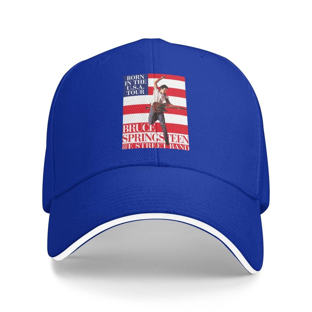 Unisex Baseball Hats Bruce USA Springsteen Heartland Rock Streetwear Summer Sports Baseball Caps Hip Hop Cap Casquette Hats