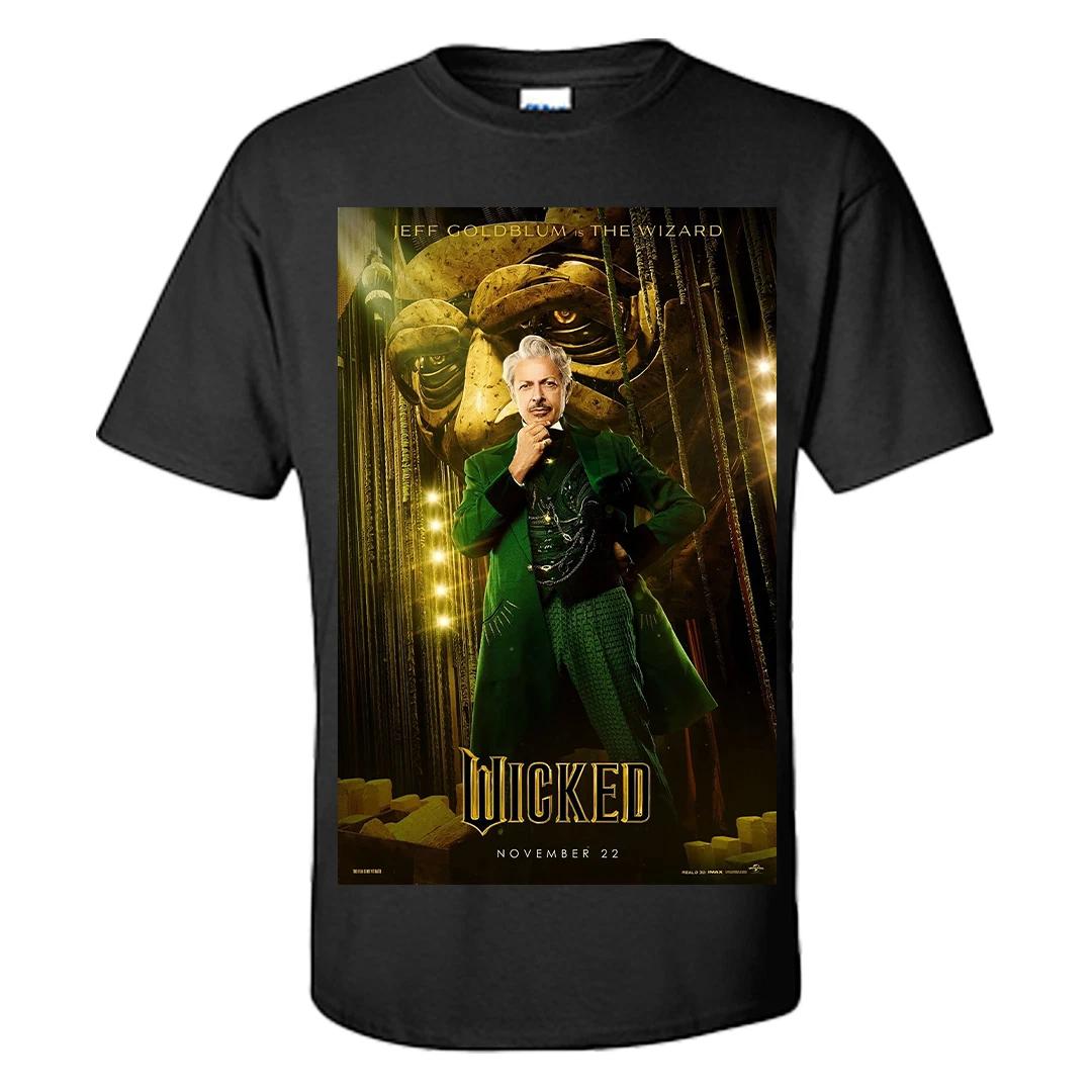 Wicked The Musical T Shirt Wicked Movie The Wizard Shirt Graphic Tee S-XXXL L