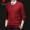 Pierre Cardin Premium Men's V-Neck Knit Sweater