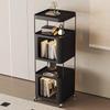 Small cart, living room, household, small unit, side cabinet, bookshelf, simple and modern storage rack