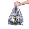 Homeglen Smiling Face Transparent Plastic Carry Bags