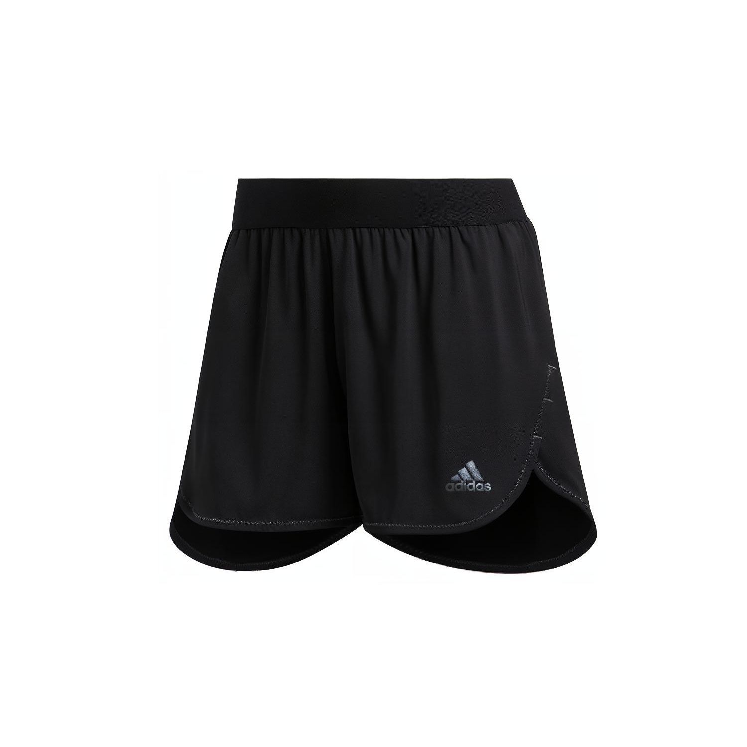 

Adidas Однотонные шорты для фитнеса с эластичной резинкой на талии, женские плавки, черные FM4719 M