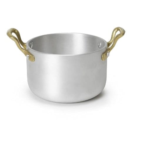Ballarini "Servin Tavola Casserole, 11cm, 500ml, Aluminum, Made In Italy" - Double-handled, Aluminum, Gas-Stove Only [Official Product In Japan] 75001