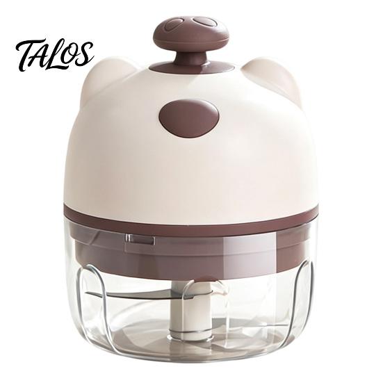 Wireless Kitchen Tool Electric Garlic Masher, Portable Food Chopper with Stainless Steel Blades, Rechargeable Mini Vegetable Crusher for Cooking