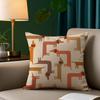 Sausage Dog Dachshund Cute Pillow Case Anti-Dustmite Pillowcase Invisible Zipper Silky Short Plush Sofa Cushion Cover