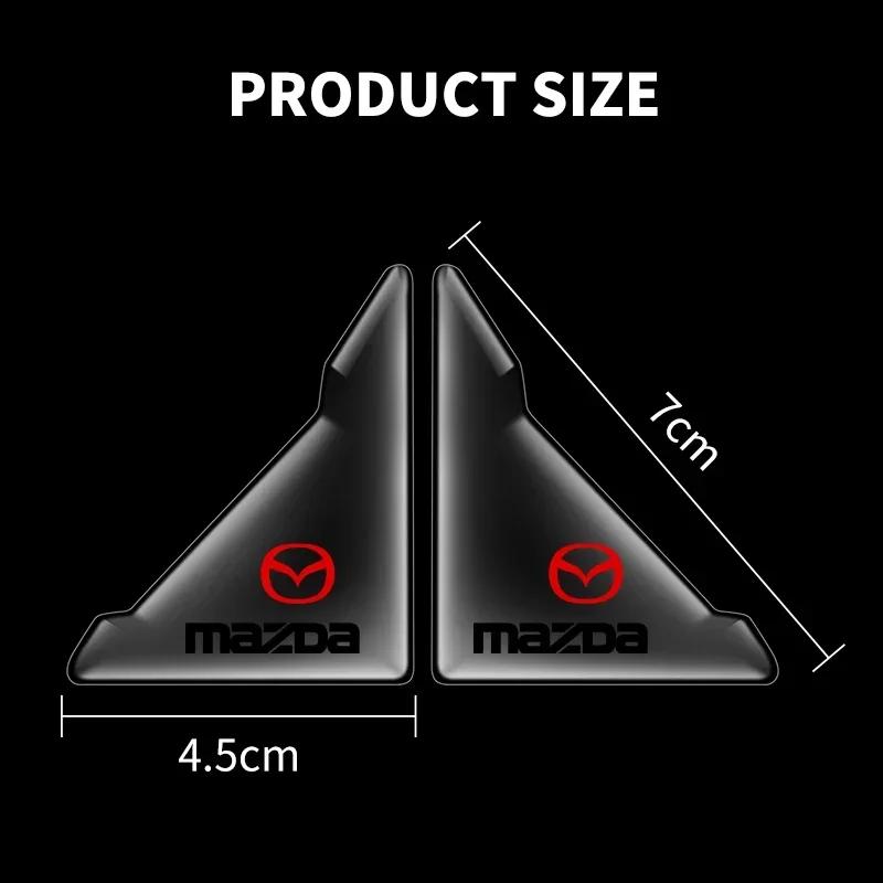 2x Car Door Corner Cover Bumper Transparent Collision Anti-scratch Protector For Mazda 2 3 5 6 M5 Ms CX-4 CX-5 CX6 M3 M6 MX3 MX5