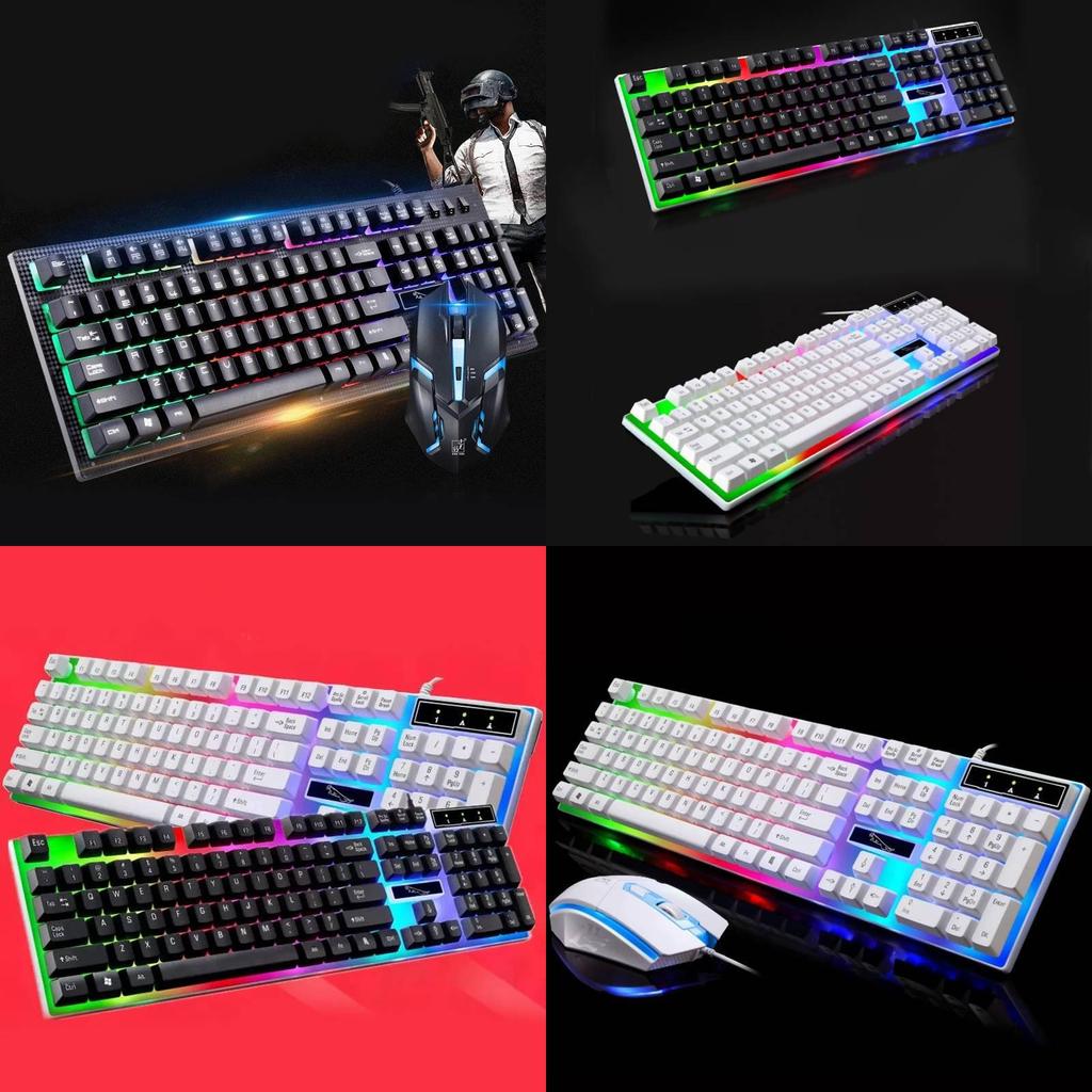 G21 Wired Keyboard Mouse Combo For Office And Gaming With 1600dpi Optical Sensor