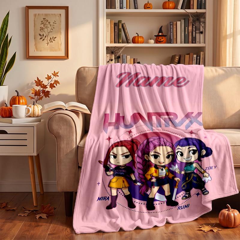 HUNTRIX Custom Flanellen Dekens Zacht Warm Gezellig Plaids voor Huisdecoratie Vakantiecadeaus