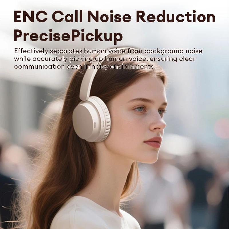 Original Lenovo LS108 Bluetooth 6.0 Headphones Wireless Gaming Sports Headset Stereo Surround Sound ENC Noise Cancelling Long Battery Life