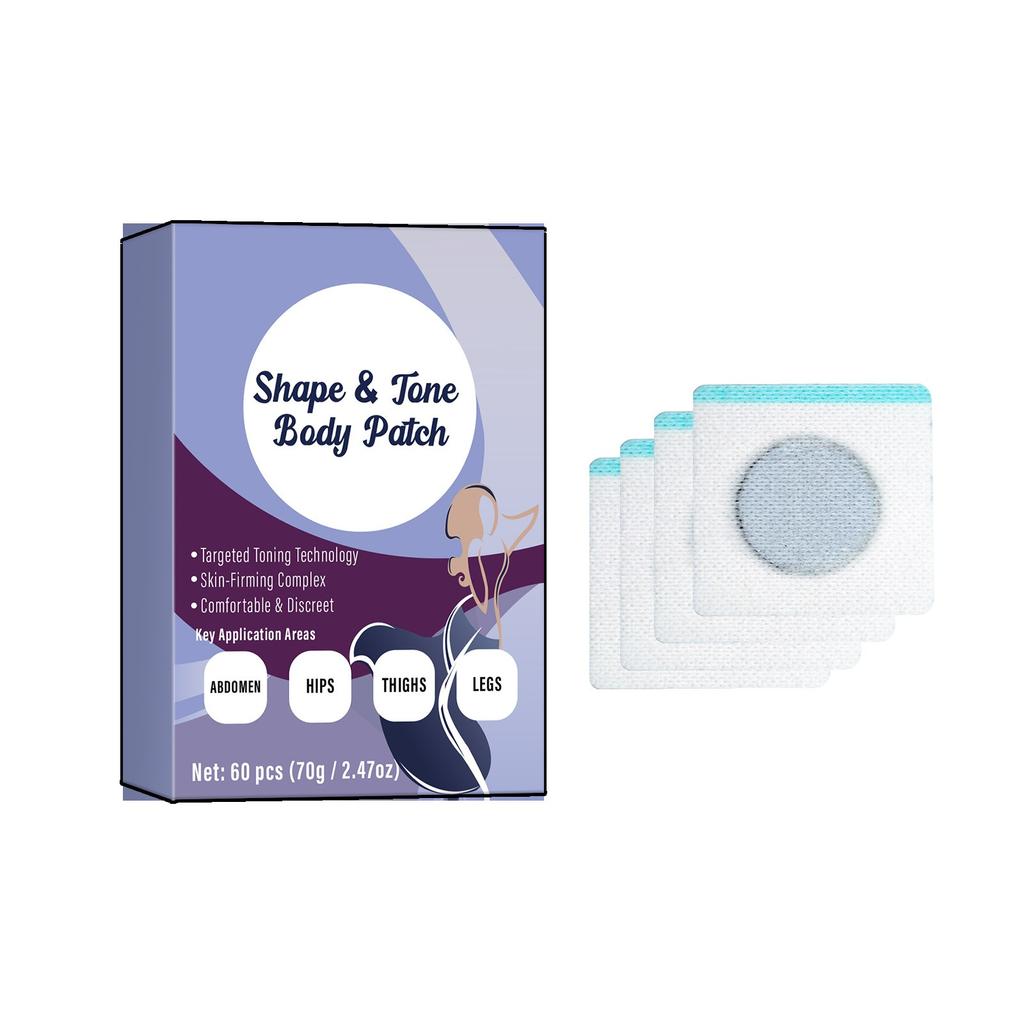 Body Patch Hip Leg Shaping Firming Skin Slimming Navel Patch 1 Box/60 Pieces