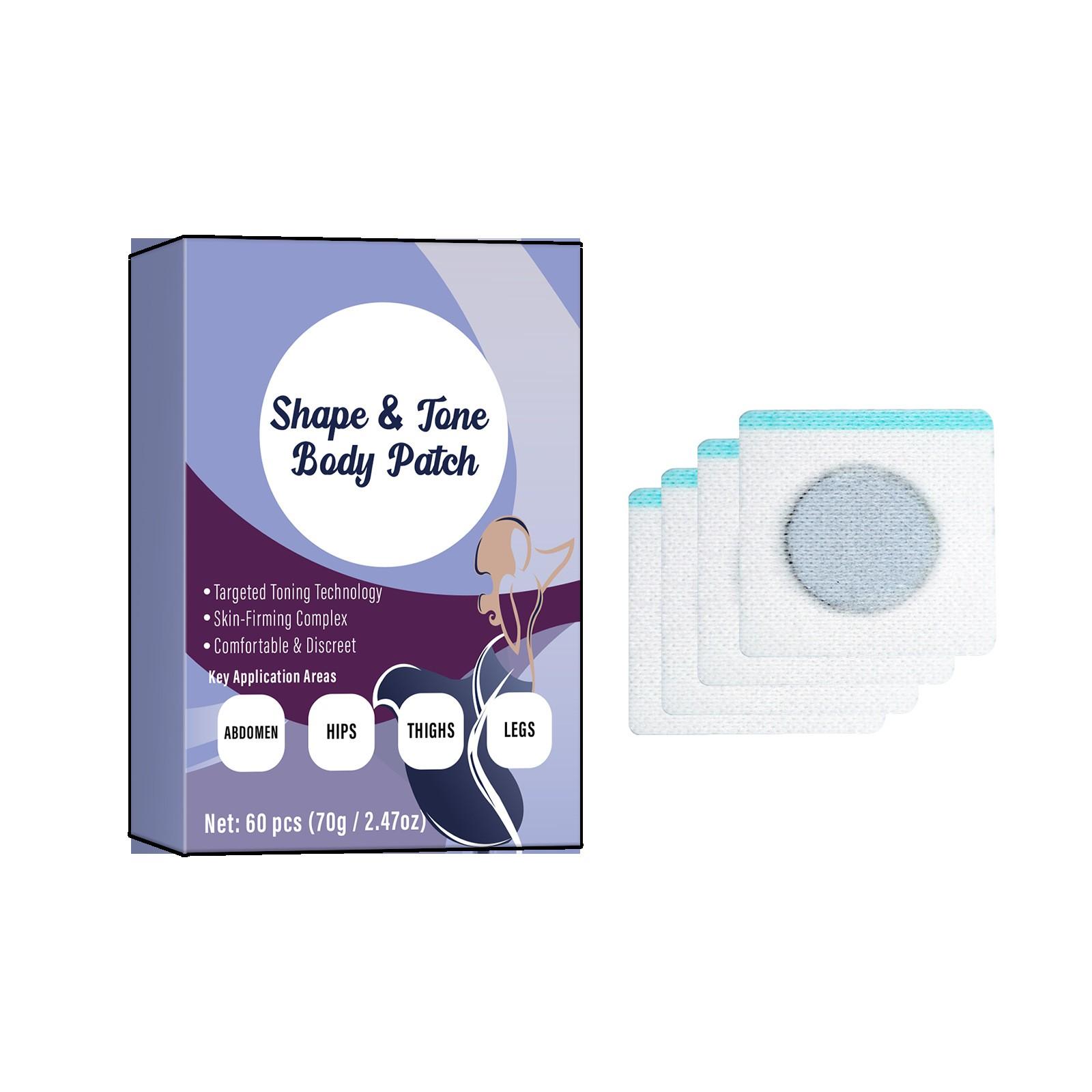 

Патч для тела для формирования бедер и ног, подтягивающий кожу, для похудения, патч на пупок 1 коробка/60 штук
