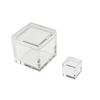10PCS/Set Acrylic Cases Element Cubes Box For Element Cube Shape Clear Boxes Collection Storage For 10MM 25.4MM Element Cubes