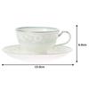 Noritake Fairmont Bone China Cup and Saucer (for both coffee and tea), 190cc, T97221/4408