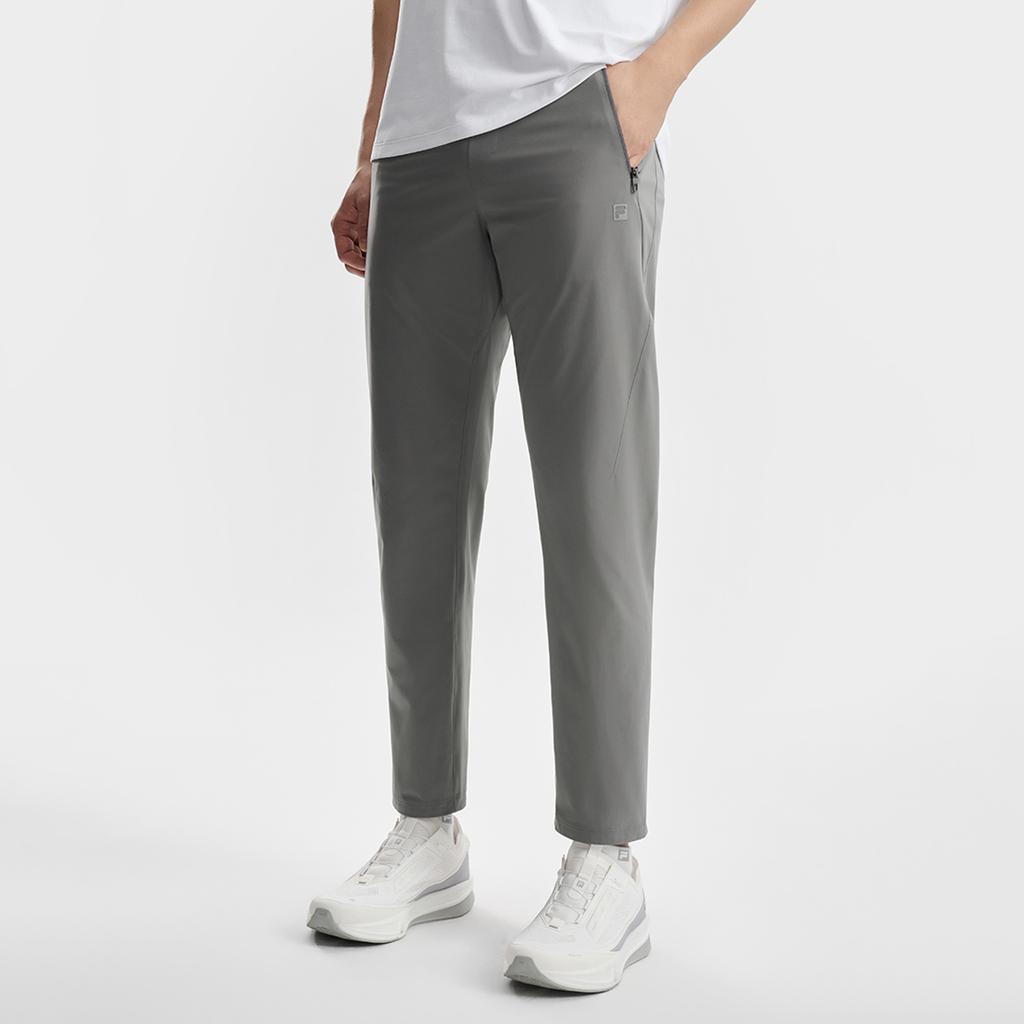 Fila A.P. Trendy Versatile Sports Casual Pants Men Bottoms Cool-Moon-Gray A11M621815FDY