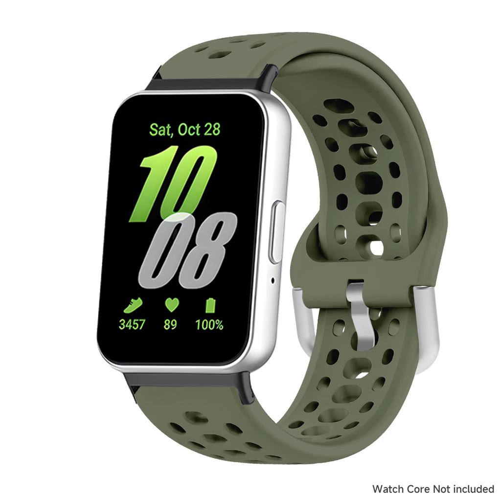 Breathable Silicone Strap For Samsung Galaxy Watch Fit 3 Elastic Sport Band For Galaxy Fit 3 Smartwatch Replacement Accessories