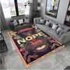 Film de groază Nu Covoare de zonă imprimate cu cai Sufragerie Covor mare Dormitor Casa Pardoseală anti-alunecare Covoraș din poliester