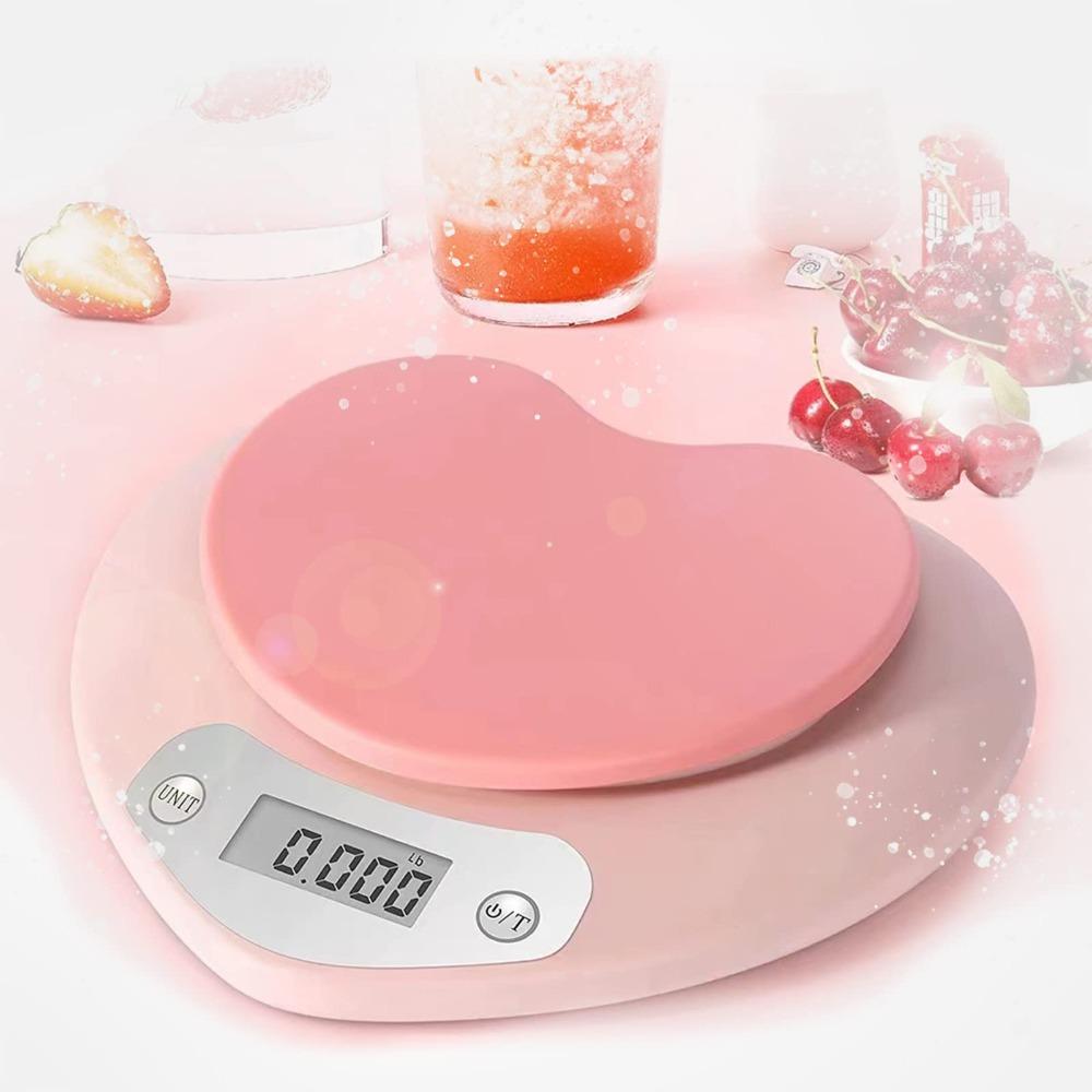 With LCD/ Tare Digital Kitchen Scale Rechargeable Food Scales Jewelry Scale for Liquids and Solids