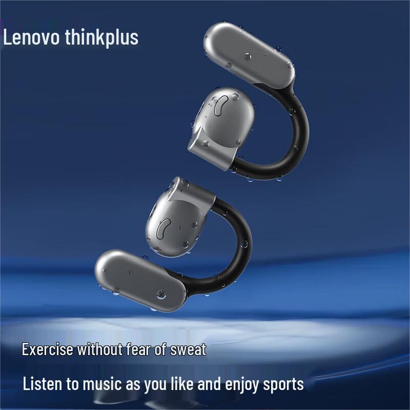 Lenovo LP76 Open-Ear Bluetooth Sport Ear-Hook Headphones