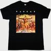 Vtg KANSAS Band 1974 Tour Schweres Baumwoll-Schwarzes Shirt Alle Größen Für Männer EN28