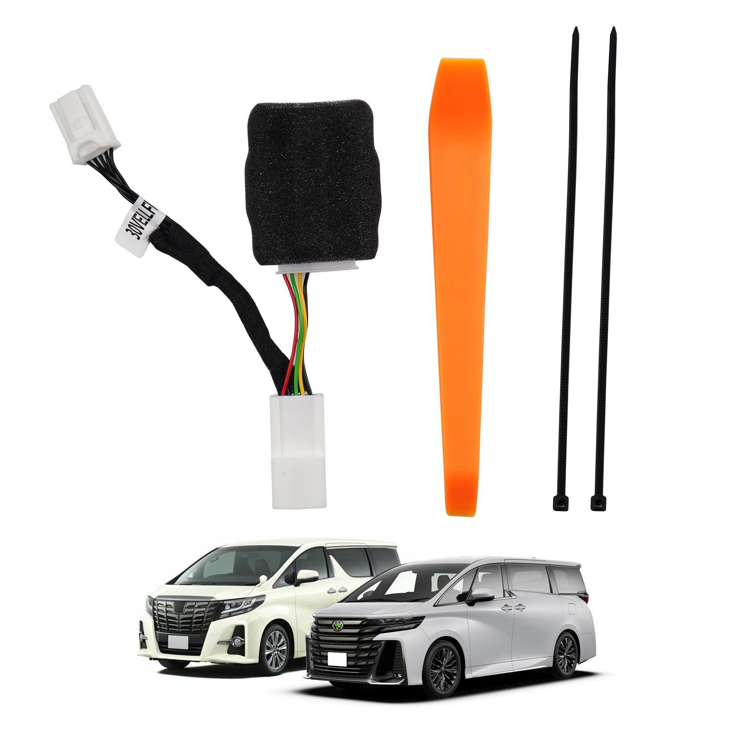 

Virauto [16 функций] Многофункциональный жгут проводов для Toyota Alphard 30 серии Vellfire, предыдущий и поздний