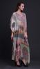 Phagun Elephant Animal Beach Kaftan Bikini Cover Up Womena    S Maxi Dress Long