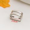 1/2Pcs 2cm Inner Diameter Metal Pin Buckle For Thin Belts Women's Belt Accessories Fashionable Belt Buckles