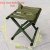 Durable Portable Folding Stool with Backrest – Ideal for Home, Outdoor, Fishing, and Travel
