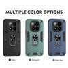 Custodia Grado Militare per Xiaomi Redmi Note 15 14 Pro Pro+ Plus 5G 4G Cover Protettiva Antiurto Supporto ad Anello Supporto Capa Fundas