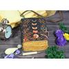 Handmade Leather Grimoire: Sun & Moon Book of Shadows