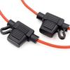 10 Stück Auto Sicherungshalter Standard 12V Wasserdicht In Line Auto Mini Flachsicherung Adapter Sicherungshalter 30A DC Einsatz für Trennschalter Buchse