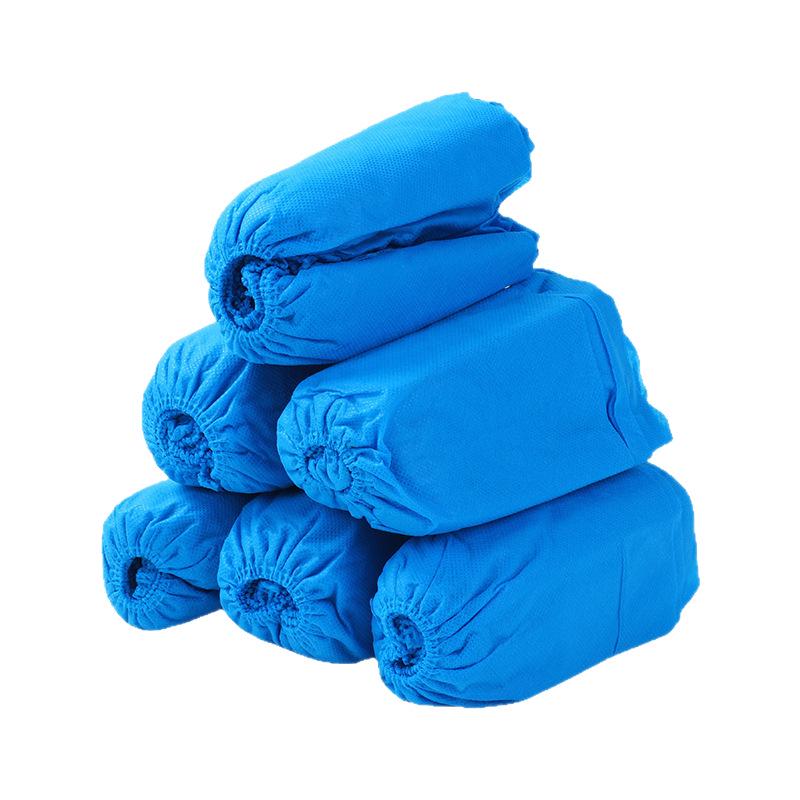 Plus Size Durable Non-Woven Indoor Shoe Covers for Adults and Children - Dustproof and Thickened