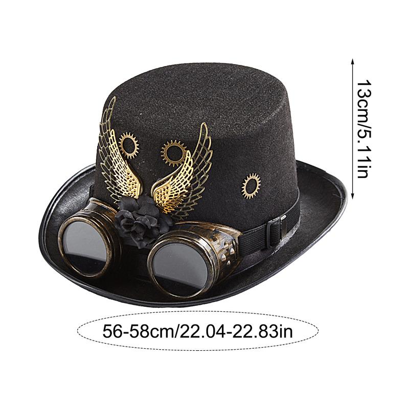 Steampunk Hat Music Festival Hat Cosplay Headpiece Costume Accessory For Theme Party Carnival Fashion Lovers Masquerade