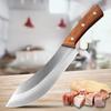 7 Inch Chef Knife Stainless Steel Knife Vegetable Meat Cleaver Slicing Knife Sharp Kitchen Knife Comfortable Handle