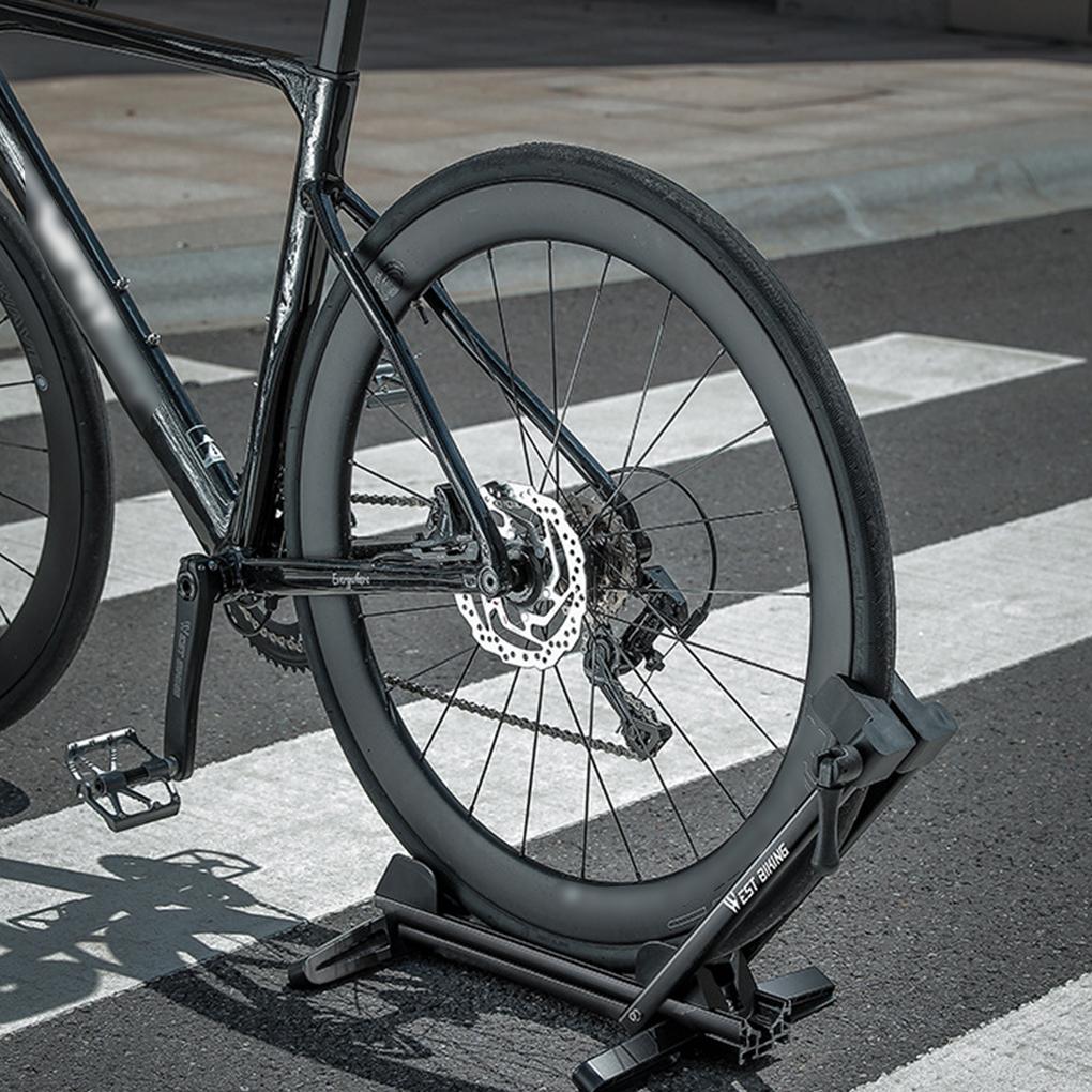 Compact Bike Repair Stand Folding Storage For Road Bikes Bike Parking Stand Bike Accessories Durable