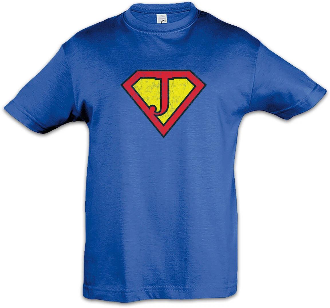 Super J Kids Boys kids boys T-Shirt Letter Fathers Day Mothers Day Comic Gift Idea 110