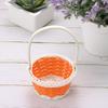 Round/Oval Shape Flower Storage Basket Wicker Flower Basket  For Plant Home Wedding