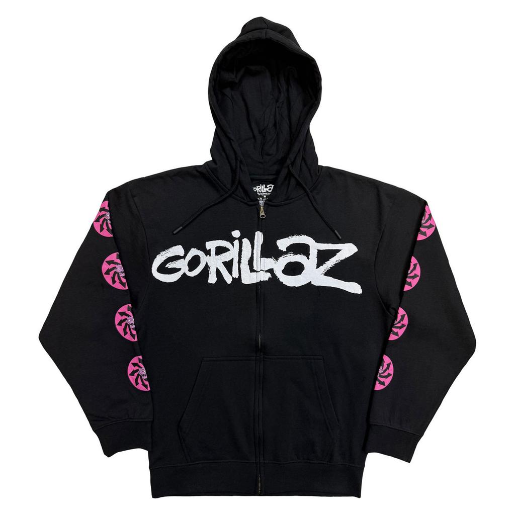 Gorillaz Unisex Adult Repeat Pazuzu Hoodie