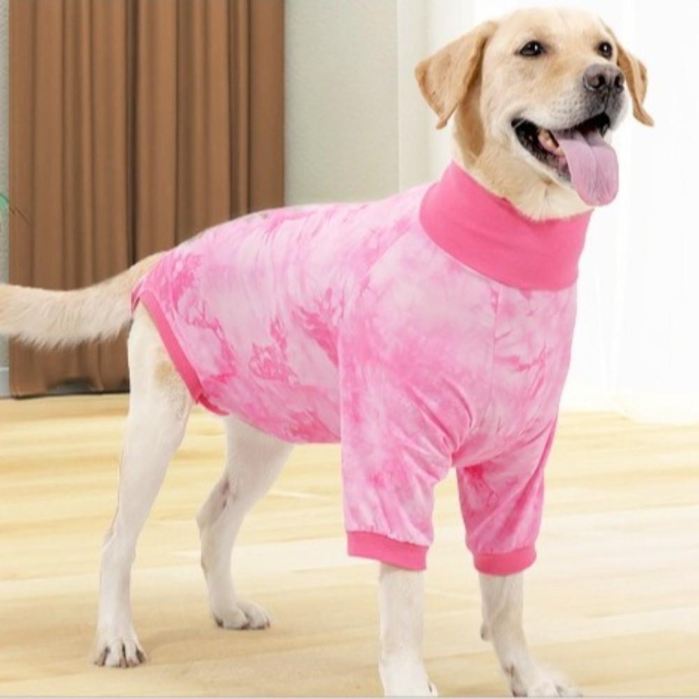 Tie Dye Dog Anxiety Vest Warm Dog Soothing Clothes Dogs Calming Pullover  Wound Protection