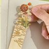 Tassel Hollow Out Bookmark Metal Book Clip Retro Metal Bookmark  Student