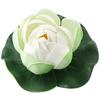Fake Plant Artificial Plant Indoor Lotus Outdoor About 10cm About 18cm Artificial Leaf Pond Plastic White Outdoor
