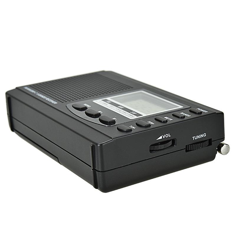 Dual Band FM/AM Digital Display Radio - Medium and Short Wave