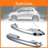 Fiat 500 Offside Left Right Driver Side Chrome Outer Door Handle Accessories Car
