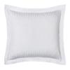 Kissenbezug "Prestige" 100% gekämmte Baumwollsatin mit feinen Streifen / 120 Fäden /cm² Reine Baumwolle - - Kissenbezug 65 x 65 cm v