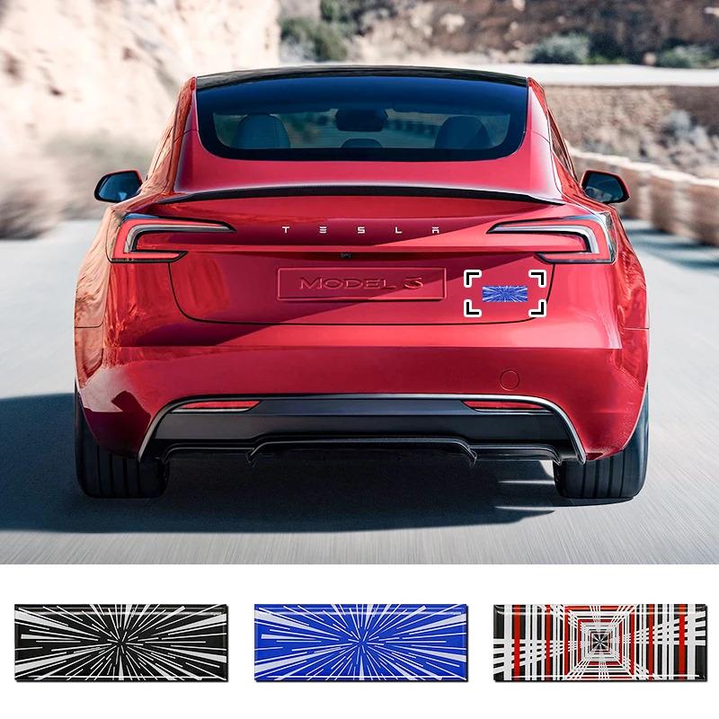 For Tesla Model 3 Model Y 2025 Rear trunk High Performance Car Sticker Badge Creative Decoration Sticker Modification Accessorie
