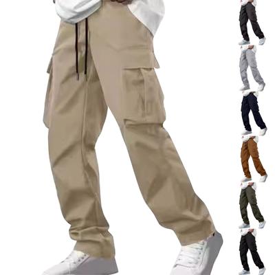Lässige Sporthose für Herren, lockere Leggings, langes Panel, Fitness, Lauftraining, Hose