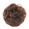 Unordentlicher Haarknoten Scrunchie Haarteil Verlängerung mit Gummiband Pferdeschwanz Haarverlängerungen Hochsteckfrisur Chignon Donut Haarteil Synthetisch