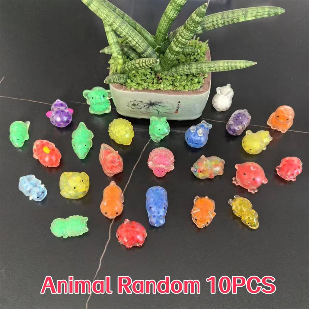 Mini Fidget Tier Quetschies Kleine Quetschies Preise Mitgebsel Stressbälle Großhandel Sensorische Knetbälle Klassenzimmerpreise