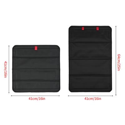 RV Window Shade, Foldable Magnetic RV Skylight Shade Cover UV Rays Protection  Trailer Window Cover (16  *16  , Black)