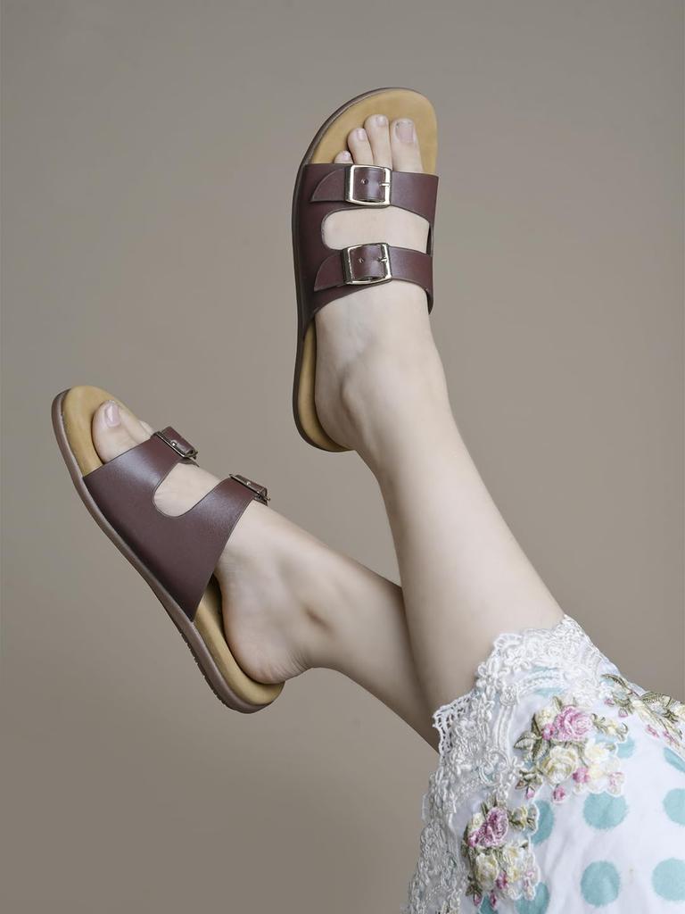 Shoetopia Women Premium Stylish Comfortable Casual Sandals | Lightweight Anti-Slip Sole Outdoor | Strong Grip Sole Durable Everyday Footwear
