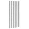 Grey and White Chenille Insect Screen Door Curtain 100 X 220 Cm